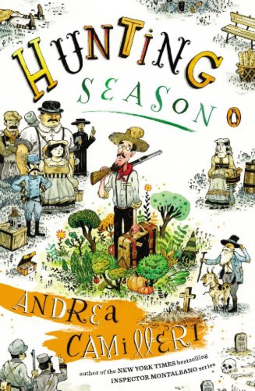 Book cover for "Hunting Season" by Andrea Camilleri