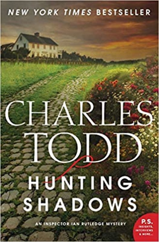 Book cover for "Hunting Shadows" by Charles Todd