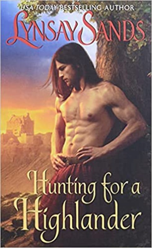 Book cover for "Hunting for a Highlander" by Lynsay Sands