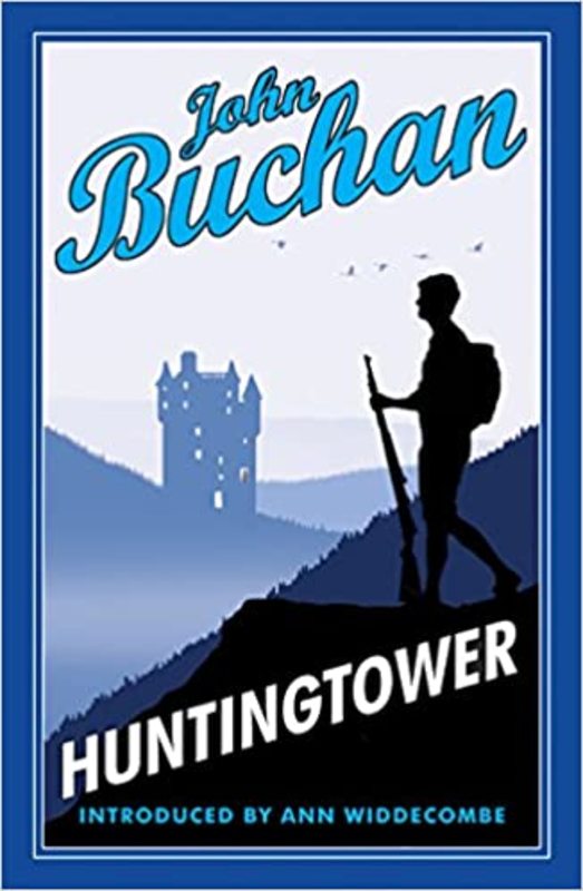 Book cover for "Huntingtower" by John Buchan