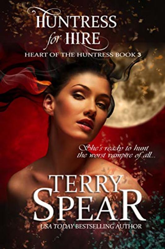 Book cover for "Huntress for Hire" by Terry Spear