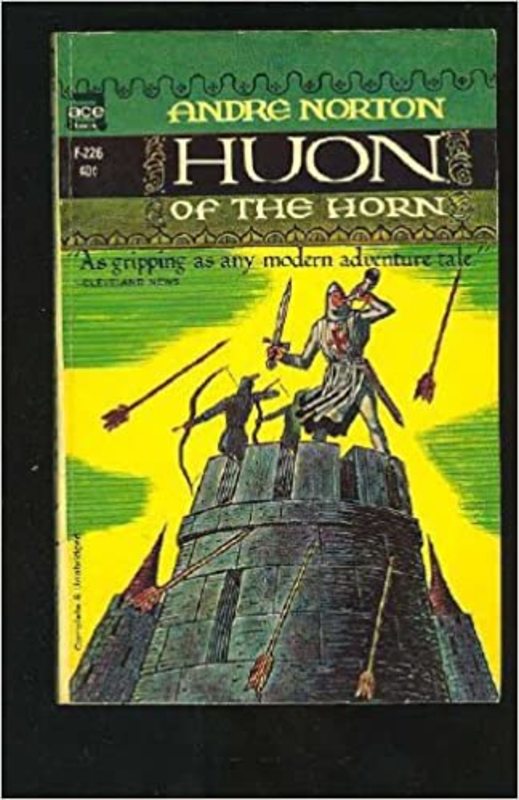 Book cover for "Huon of the Horn" by Andre Norton
