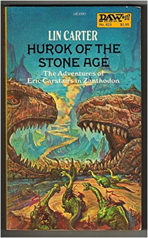 Book cover for "Hurok of the Stone Age" by Lin Carter
