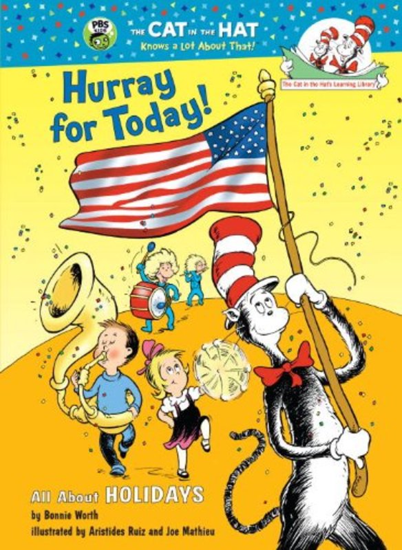 Book cover for "Hurray for Today!" by Tish Rabe