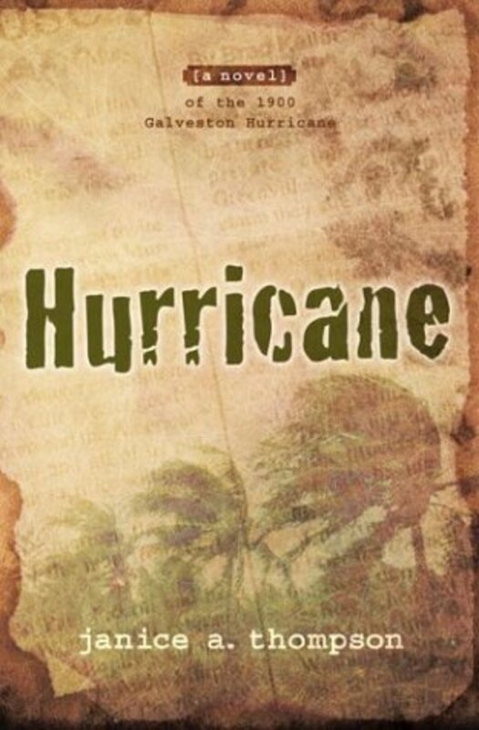 Book cover for "Hurricane" by Janice Thompson