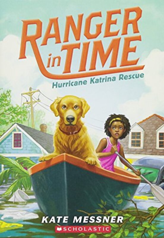Book cover for "Hurricane Katrina Rescue" by Kate Messner