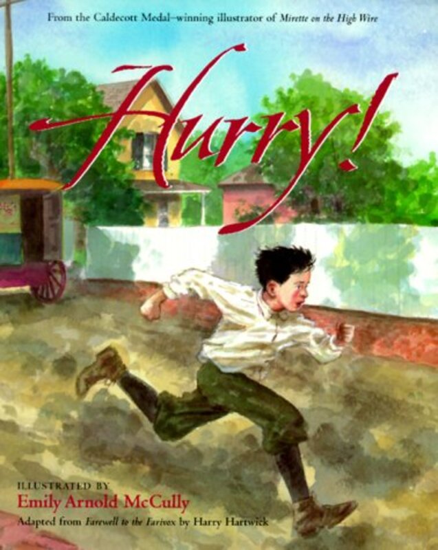 Book cover for "Hurry!" by Emily Arnold McCully