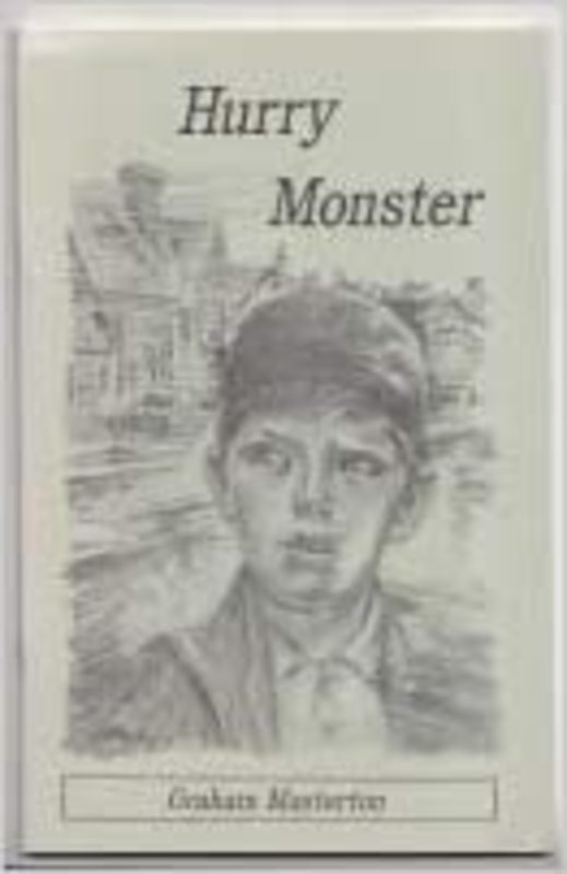 Book cover for "Hurry Monster" by Graham Masterton