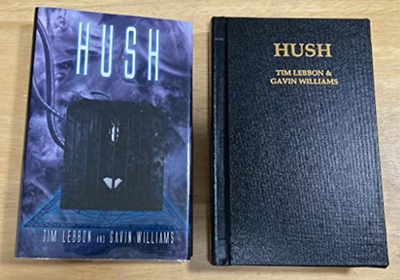 Book cover for "Hush" by Tim Lebbon