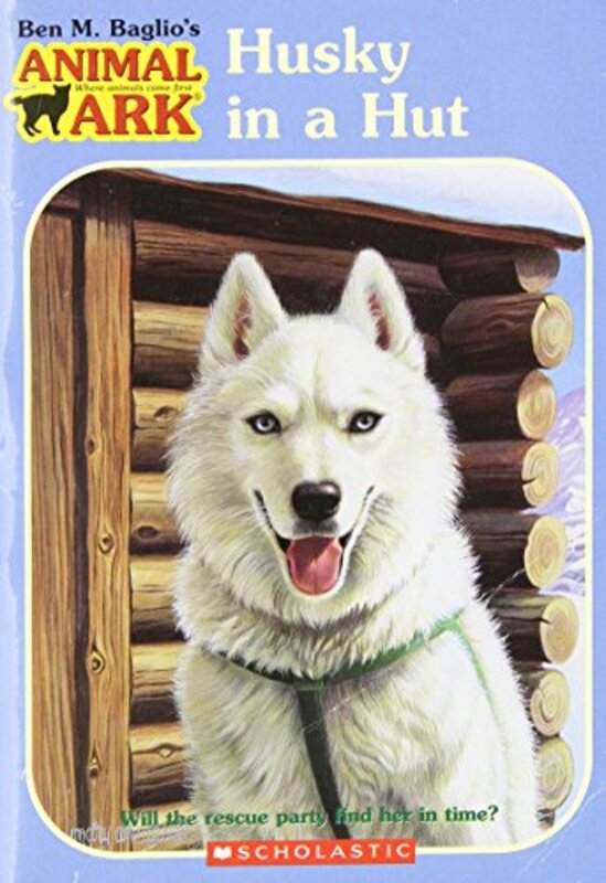 Book cover for "Husky in a Hut" by Lucy Daniels