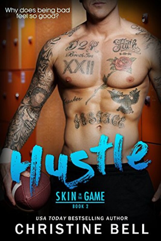 Book cover for "Hustle" by Christine Bell