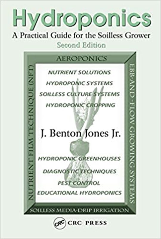Book cover for "Hydroponics" by J. Benton Jones Jr.