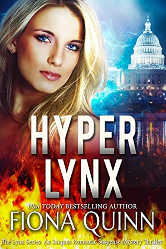Book cover for "Hyper Lynx" by Fiona Quinn