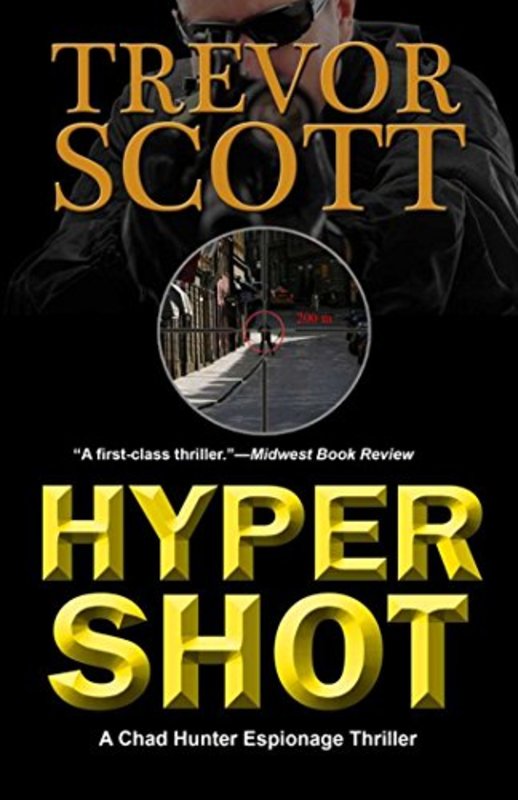 Book cover for "Hypershot" by Trevor Scott