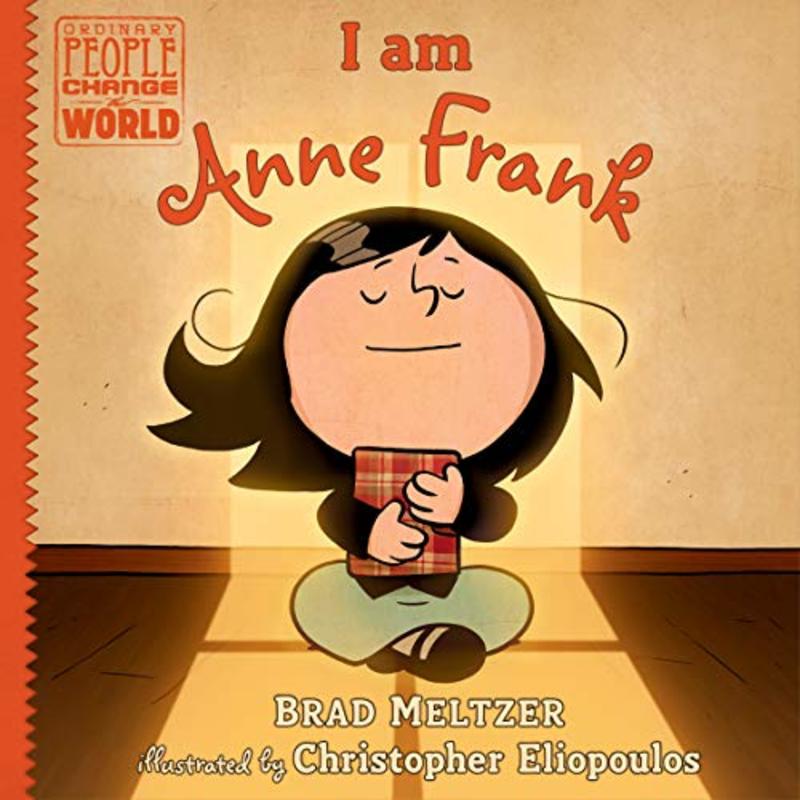 Book cover for "I Am Anne Frank" by Brad Meltzer