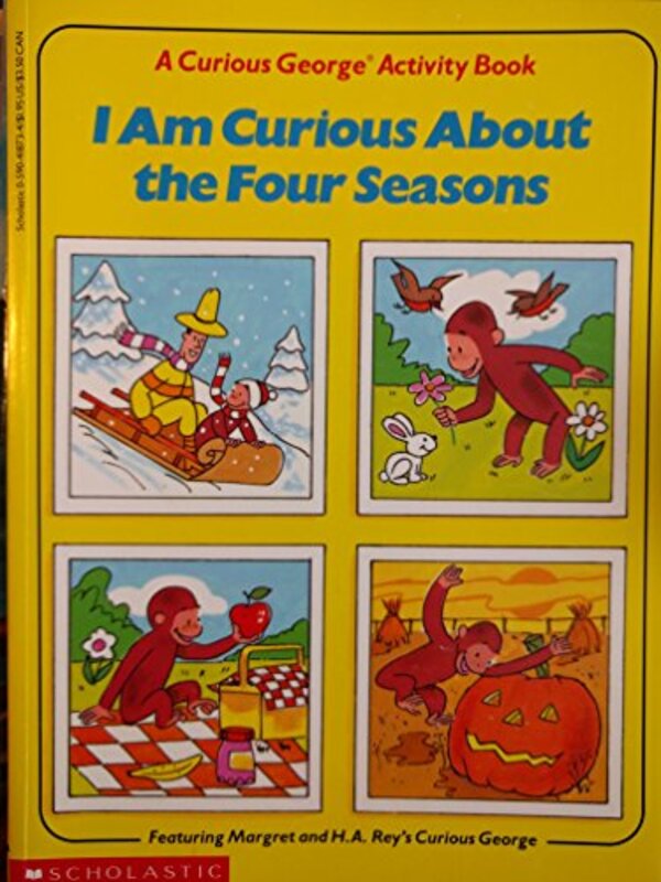 Book cover for "I Am Curious About the Four Seasons" by Nancy Krulik