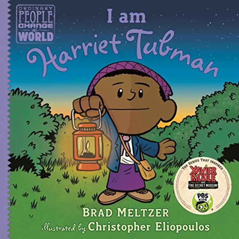 Book cover for "I Am Harriet Tubman" by Brad Meltzer