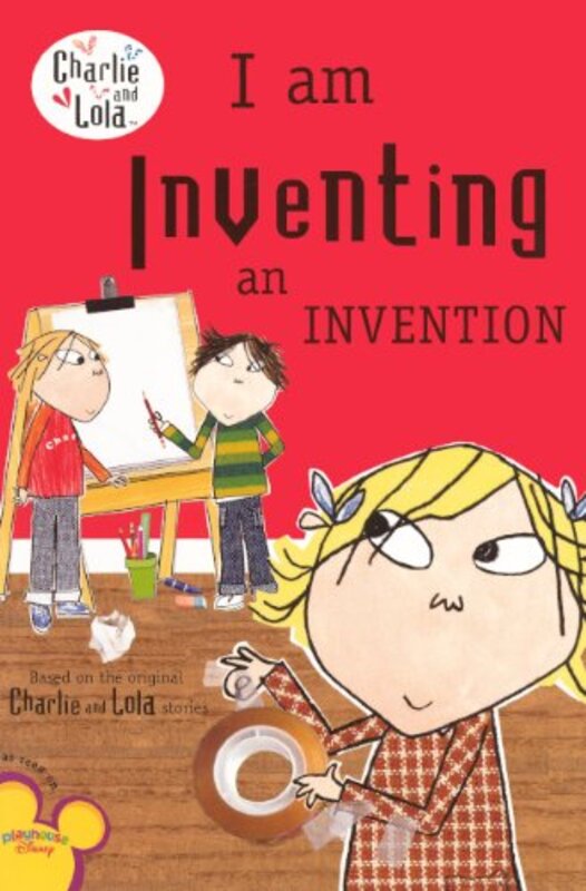 Book cover for "I Am Inventing an Invention" by Lauren Child