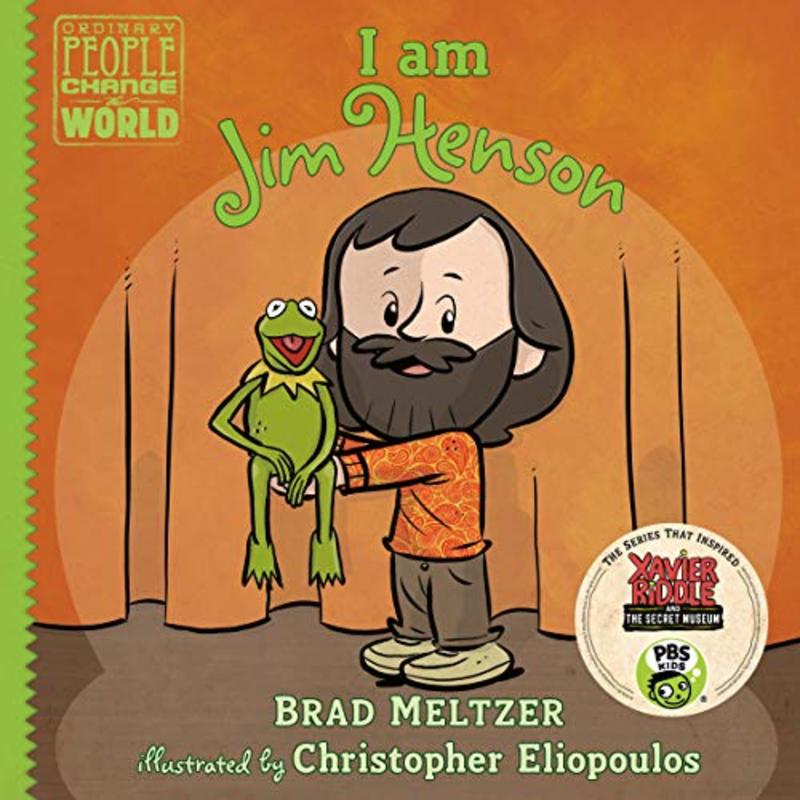 Book cover for "I Am Jim Henson" by Brad Meltzer