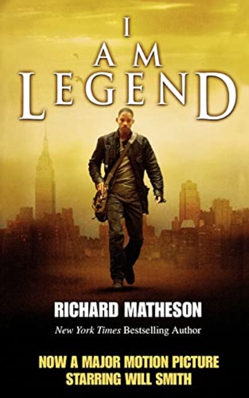 Book cover for "I Am Legend / The Omega Man" by Richard Matheson
