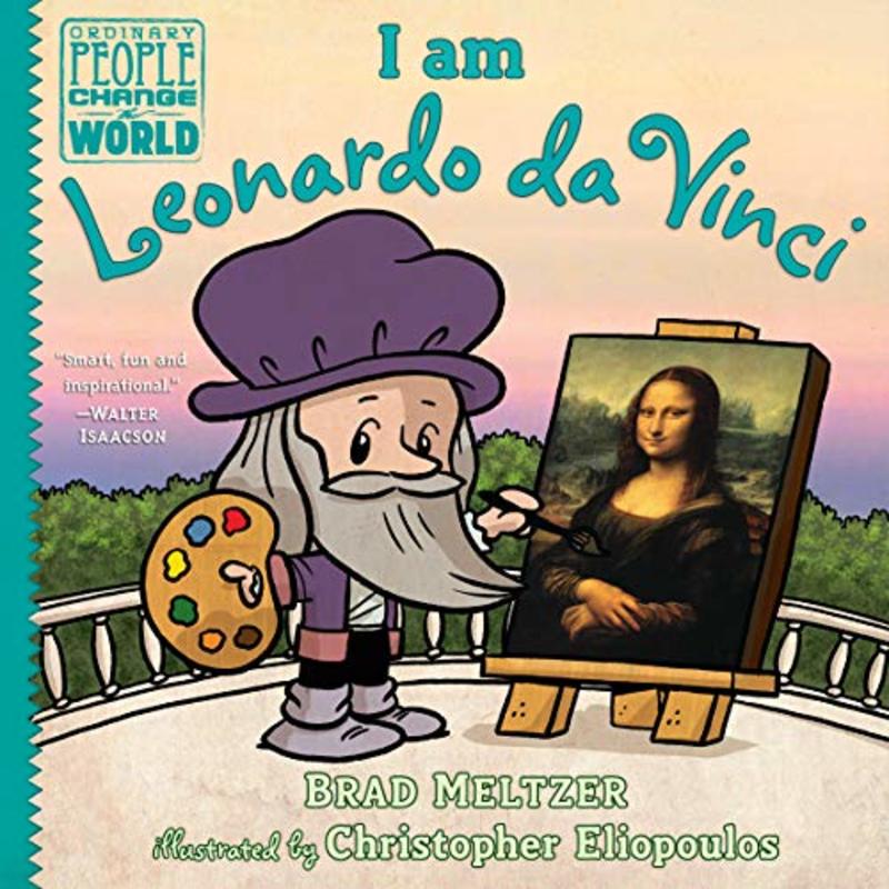 Book cover for "I Am Leonardo da Vinci" by Brad Meltzer