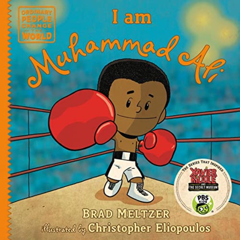 Book cover for "I Am Muhammad Ali" by Brad Meltzer
