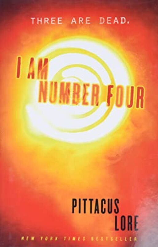 Book cover for "I Am Number Four" by Pittacus Lore