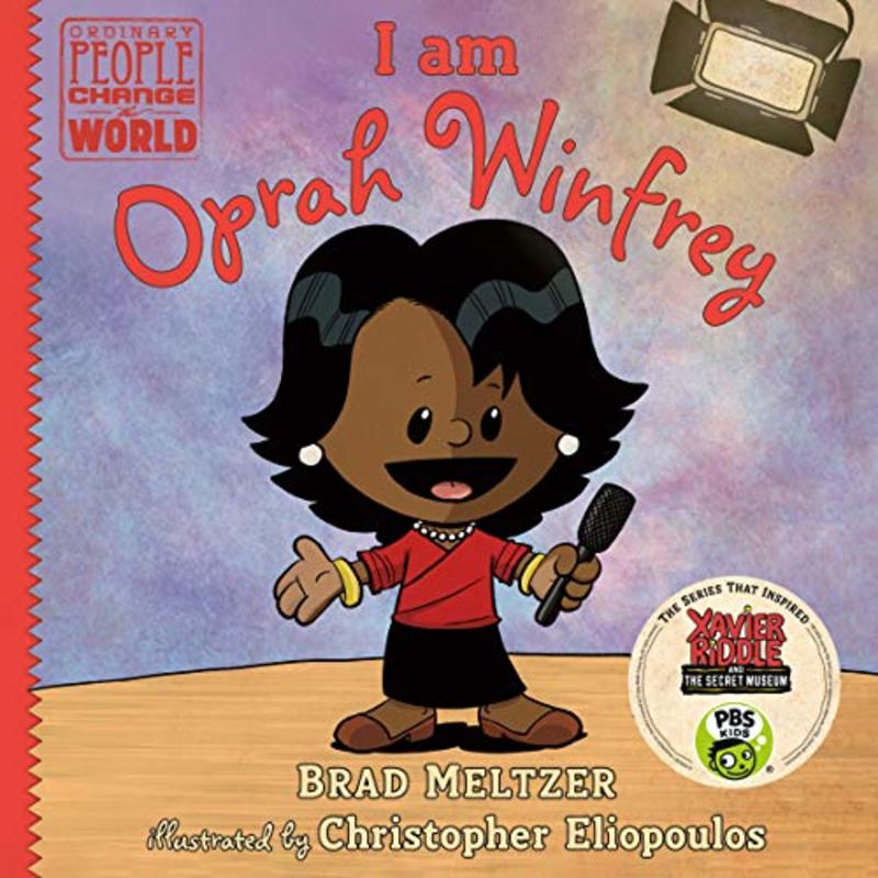 Book cover for "I Am Oprah Winfrey" by Brad Meltzer