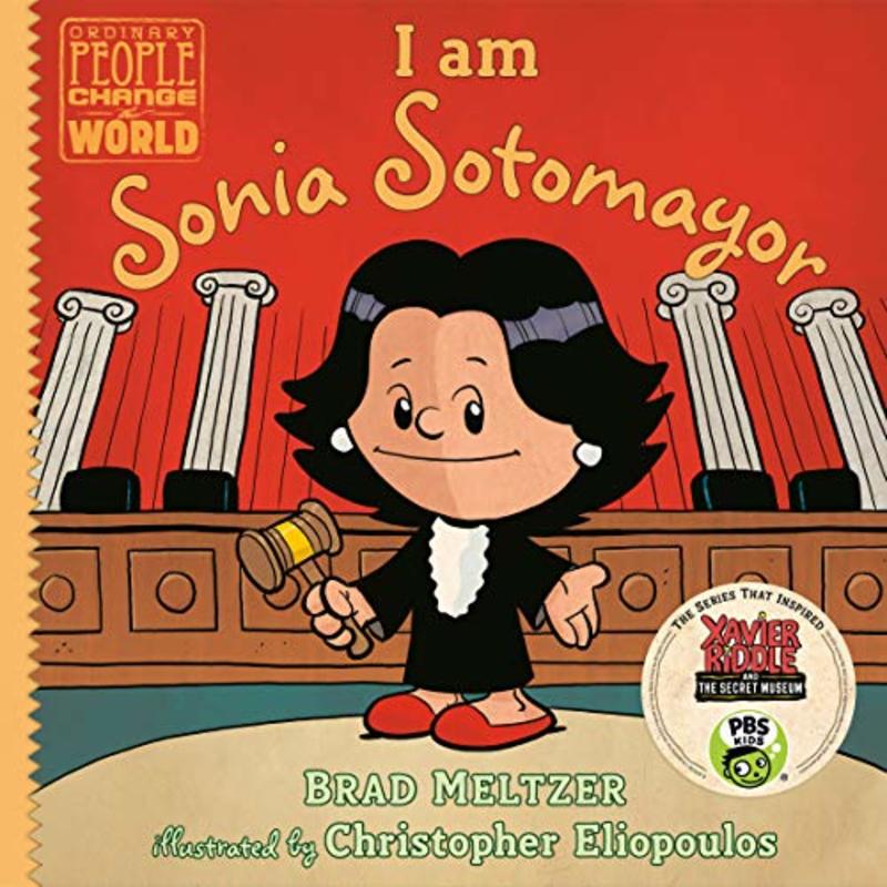 Book cover for "I Am Sonia Sotomayor" by Brad Meltzer