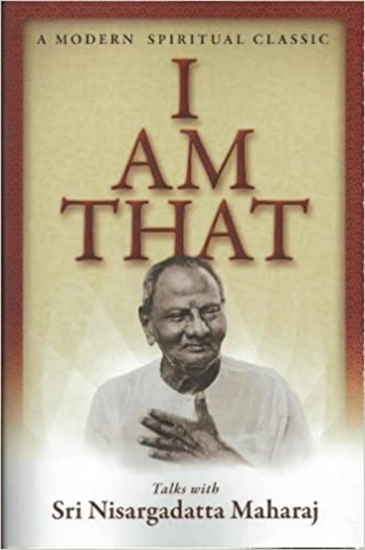 Book cover for "I Am That" by Nisargadatta Maharaj