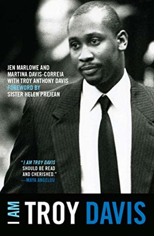 Book cover for "I Am Troy Davis" by Jen Marlowe