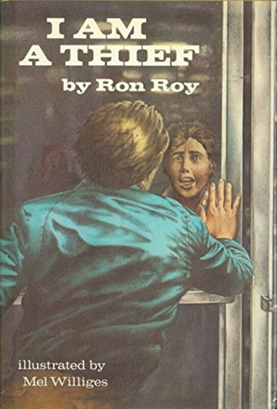 Book cover for "I Am a Thief" by Ron Roy