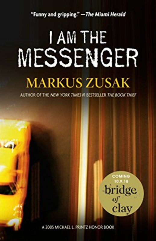 Book cover for "I Am the Messenger" by Markus Zusak