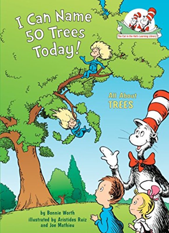 Book cover for "I Can Name 50 Trees Today!" by Tish Rabe