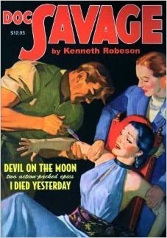 Book cover for "I Died Yesterday" by Lester Dent