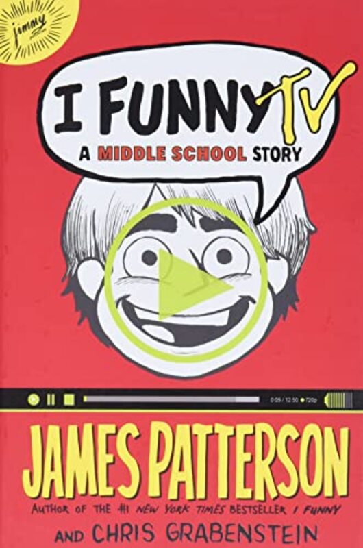 Book cover for "I Funny TV" by Chris Grabenstein