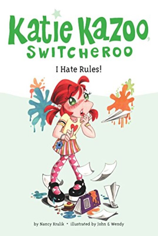 Book cover for "I Hate Rules!" by Nancy Krulik