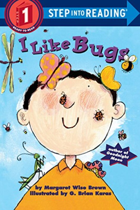 Book cover for "I Like Bugs" by Margaret Wise Brown