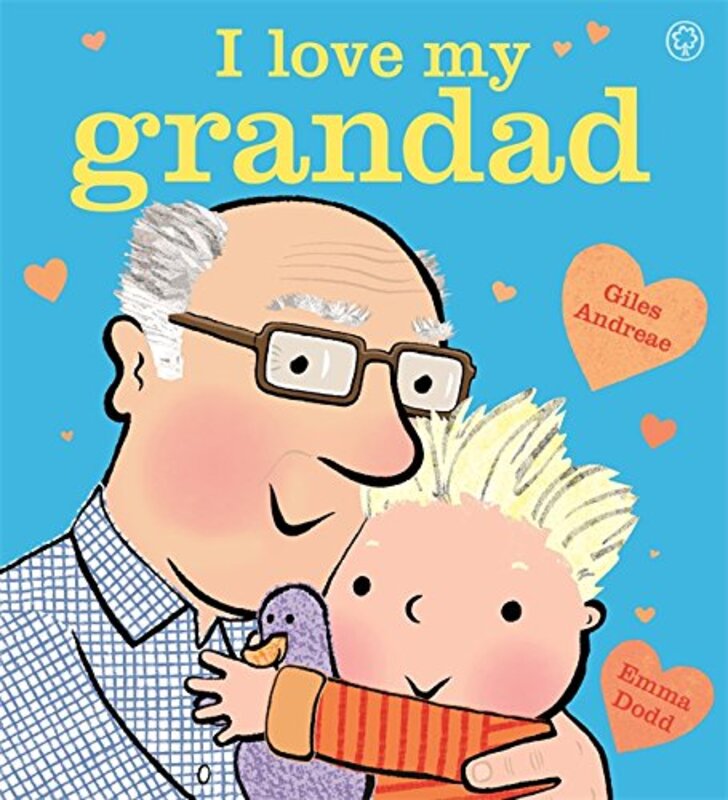 Book cover for "I Love My Grandad" by Giles Andreae
