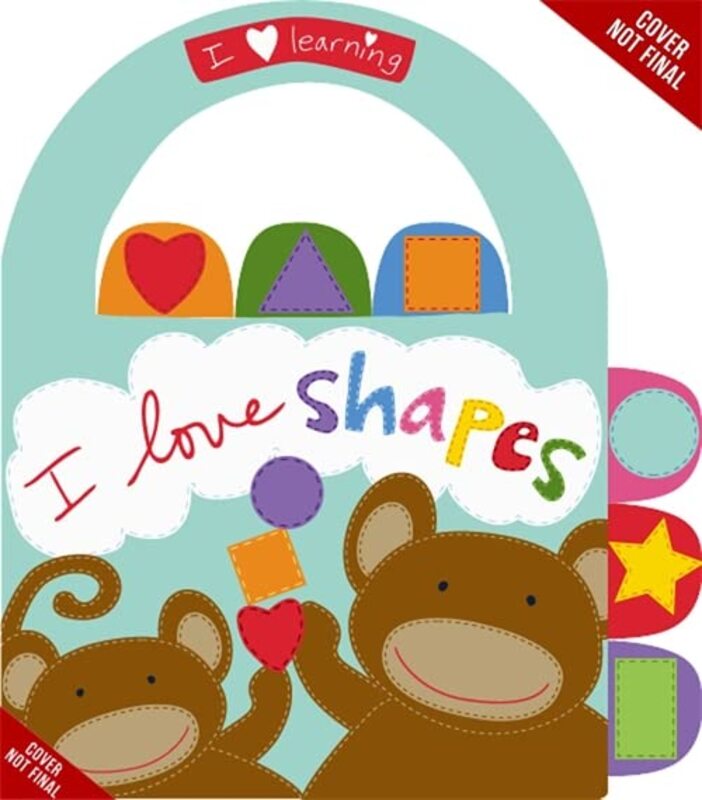 Book cover for "I Love Shapes!" by Sandra Magsamen