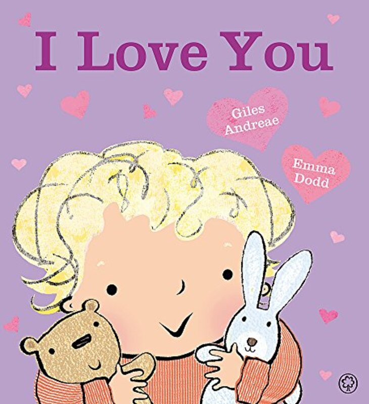 Book cover for "I Love You" by Giles Andreae