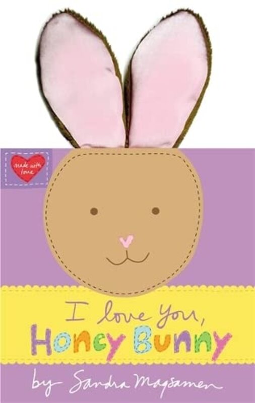 Book cover for "I Love You, Honey Bunny" by Sandra Magsamen