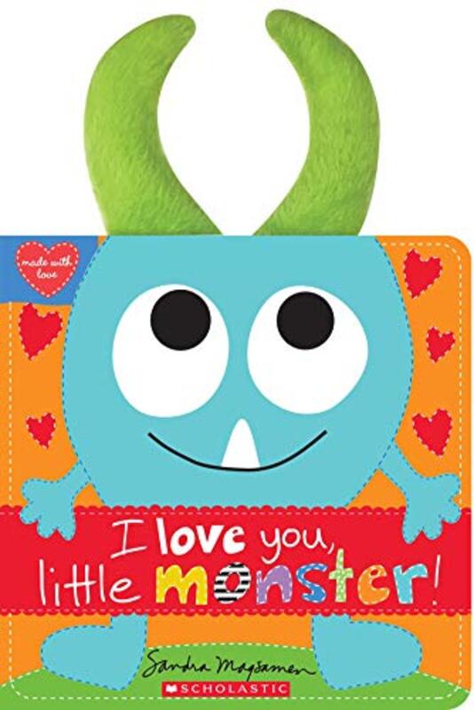Book cover for "I Love You, Little Monster!" by Sandra Magsamen