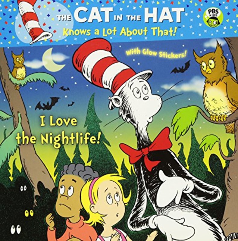 Book cover for "I Love the Nightlife!" by Tish Rabe