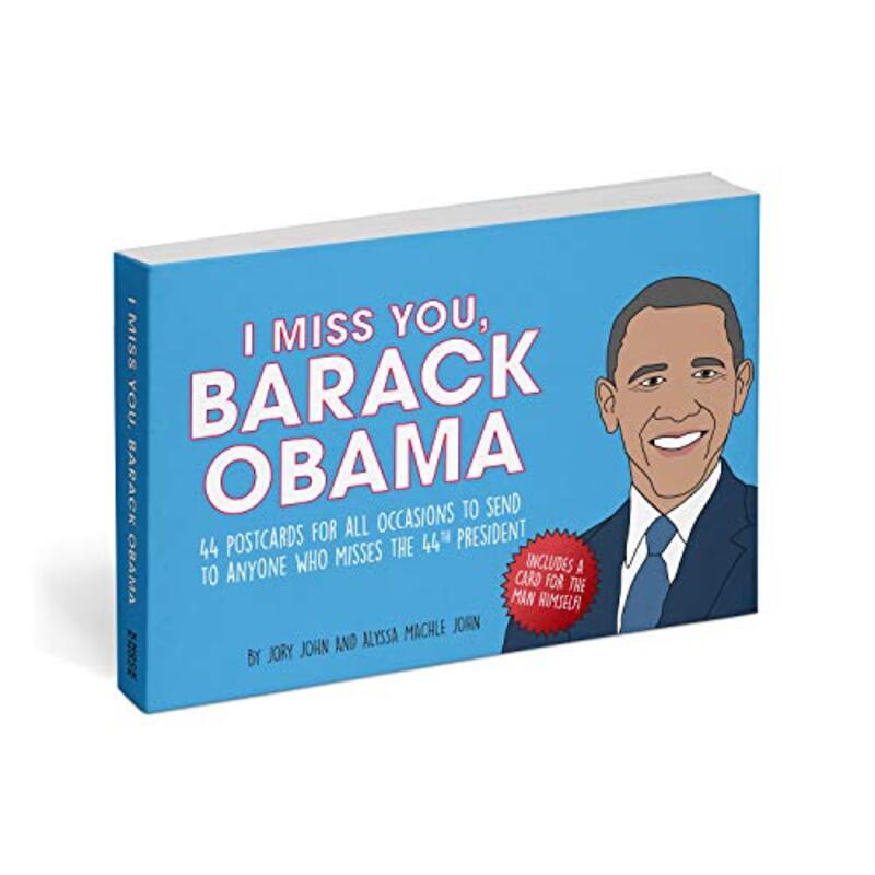 Book cover for "I Miss You, Barack Obama" by Jory John