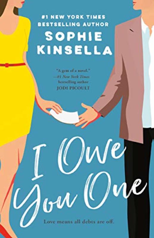 Book cover for "I Owe You One" by Sophie Kinsella