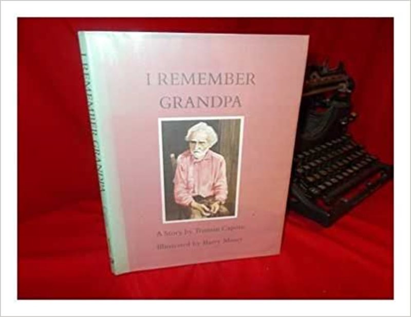 Book cover for "I Remember Grandpa" by Truman Capote