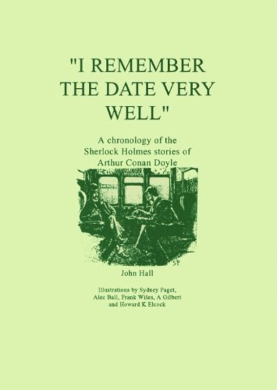 Book cover for "I Remember The Date Very Well" by John Hall