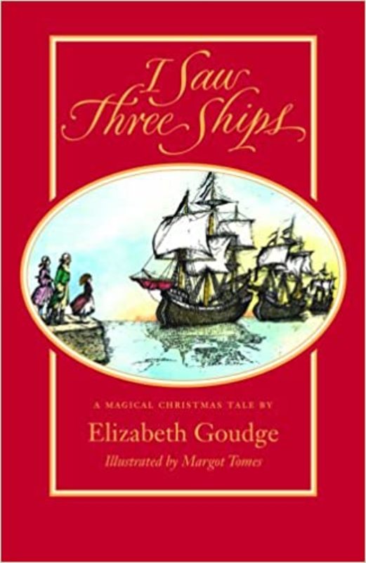 Book cover for "I Saw Three Ships" by Elizabeth Goudge