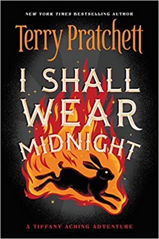 Book cover for "I Shall Wear Midnight" by Terry Pratchett